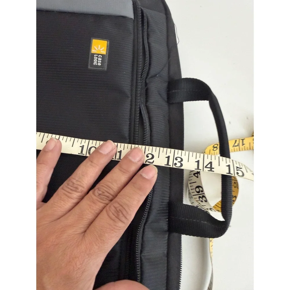Case Logic Black Laptop Messenger‎ Bag Briefcase Shoulder Strap Travel Case